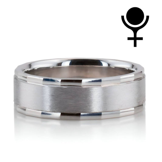 Satin-Finished Rivet Coin Edging Band