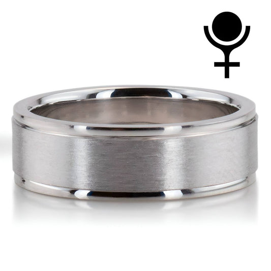 Classic Round Satin Finish Wedding Band