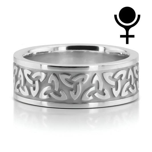 Trinity Celtic Knot Wedding Ring