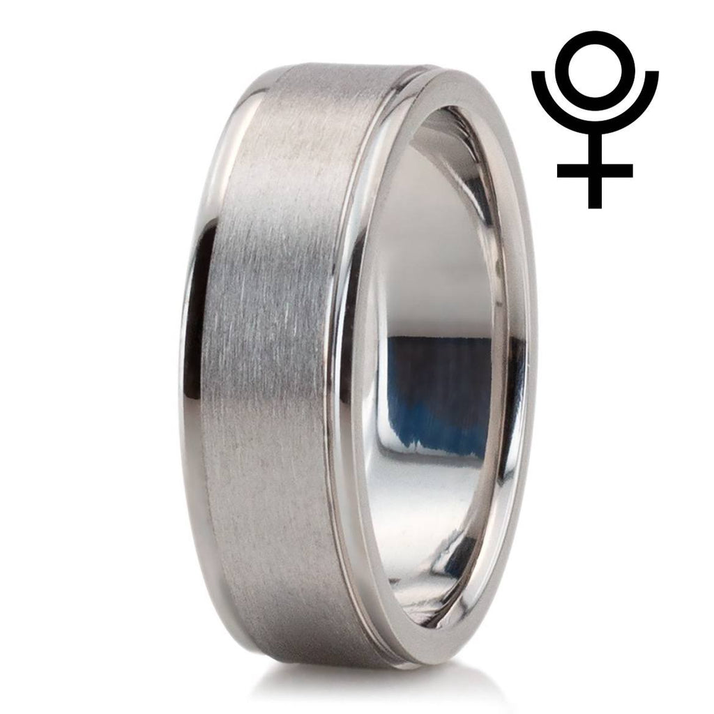 Classic Round Satin Finish Wedding Band