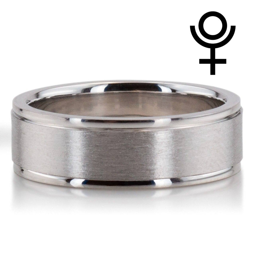 Classic Round Satin Finish Wedding Band