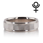 Chic Fish Scale Style Fancy Wedding Ring