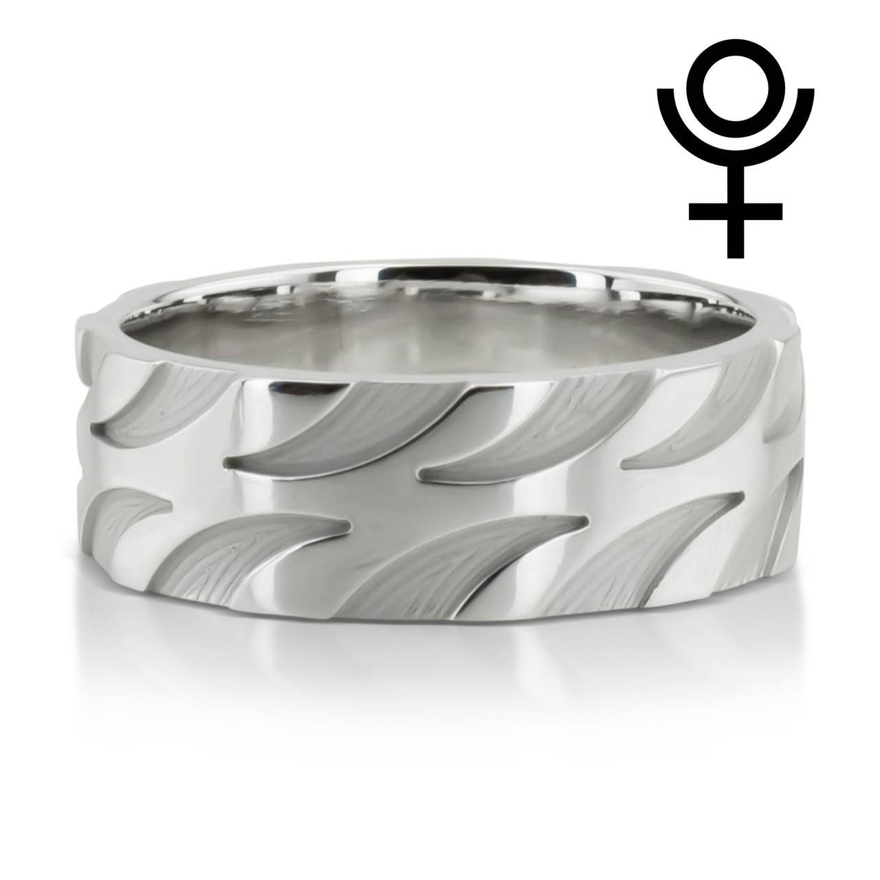 Extravagant Diagonal Cut Basic Wedding Band, 8mm