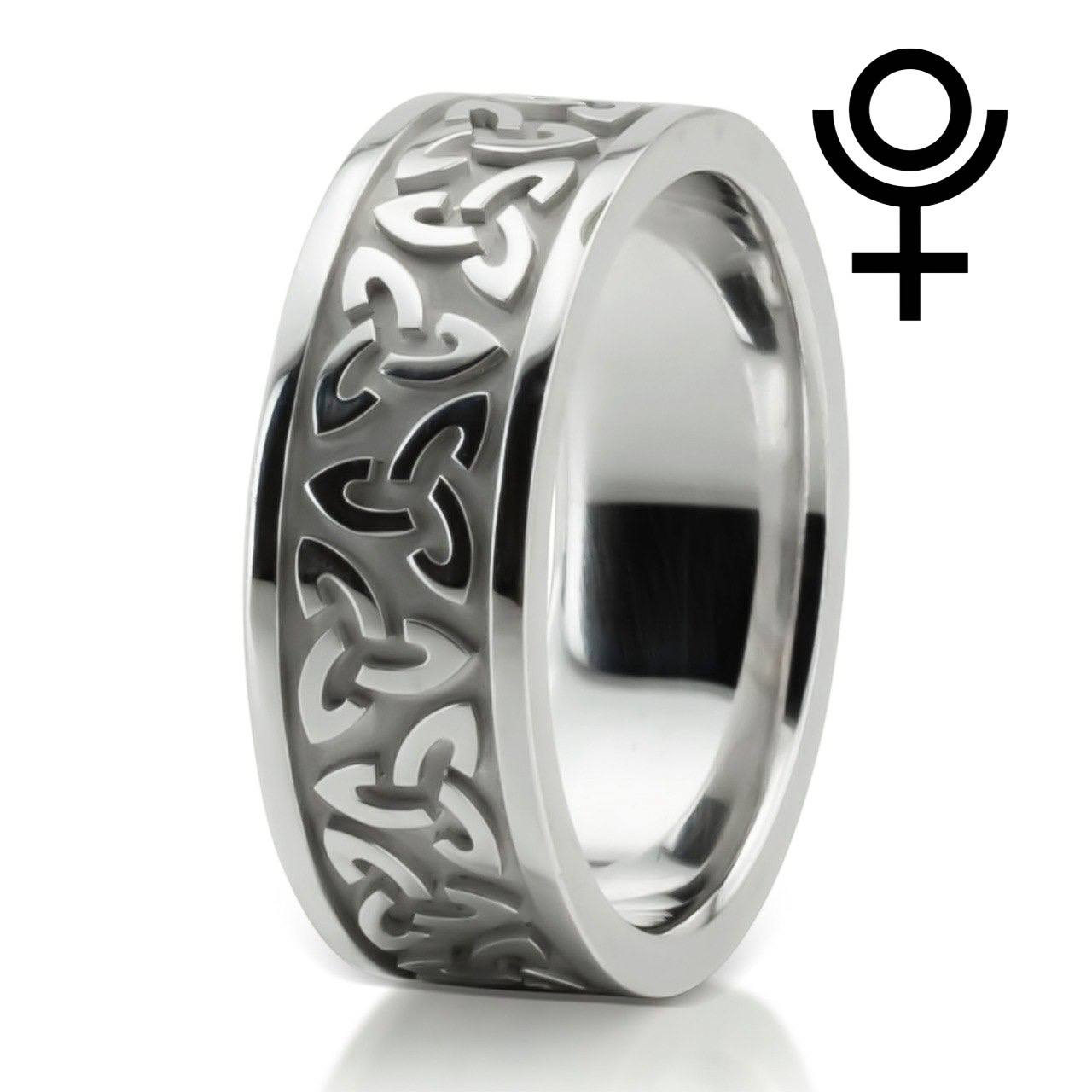 Trinity Celtic Knot Wedding Ring