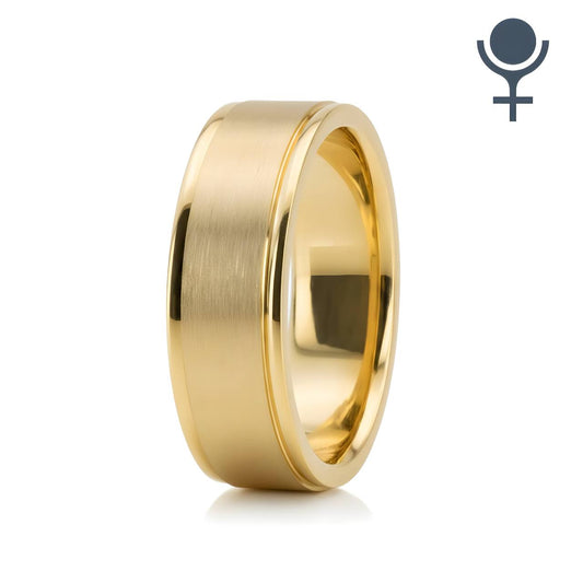 Classic Round Satin Finish Wedding Band 2MM
