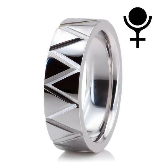 Classic Carved Design Wedding Ring