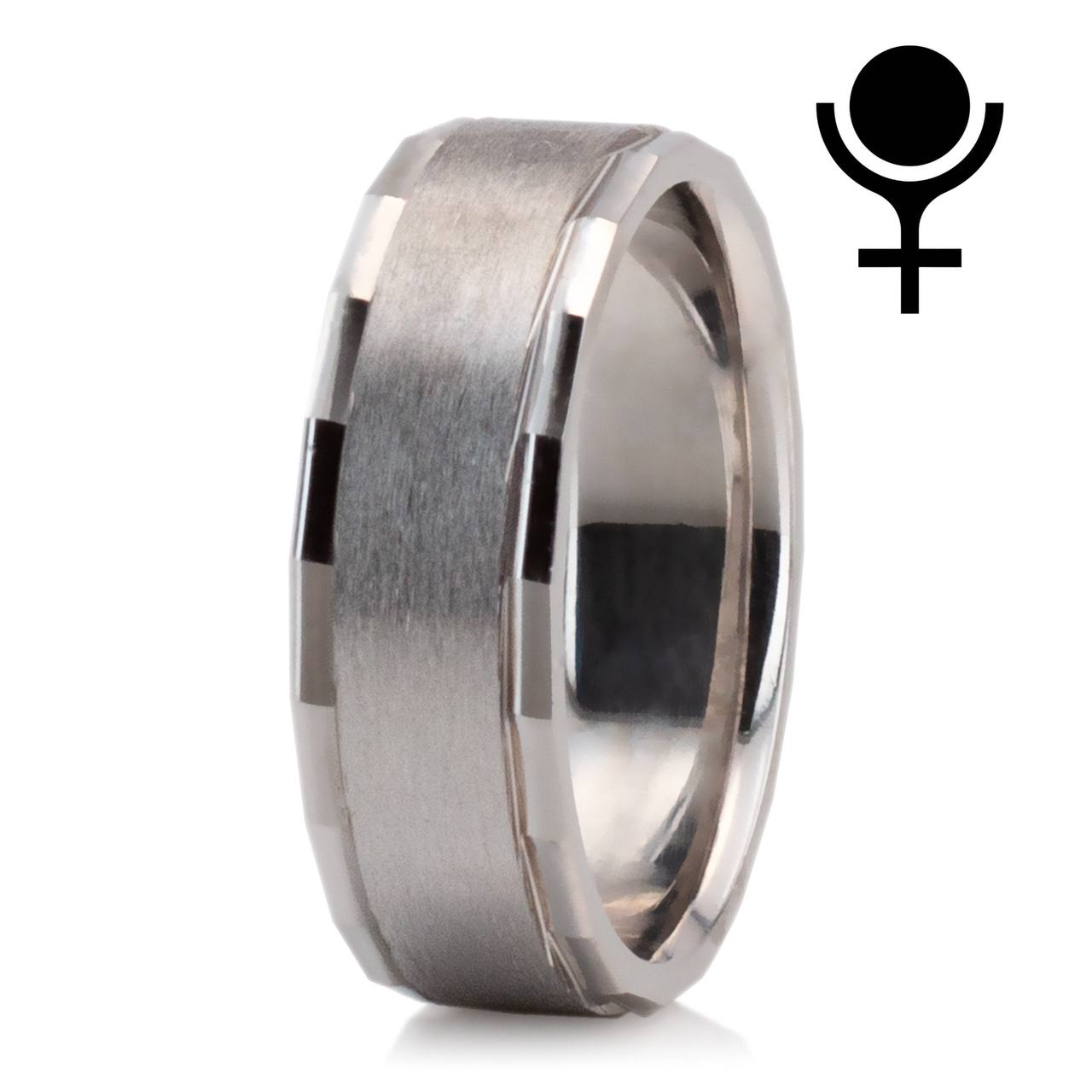 Satin-Finished Rivet Coin Edging Band